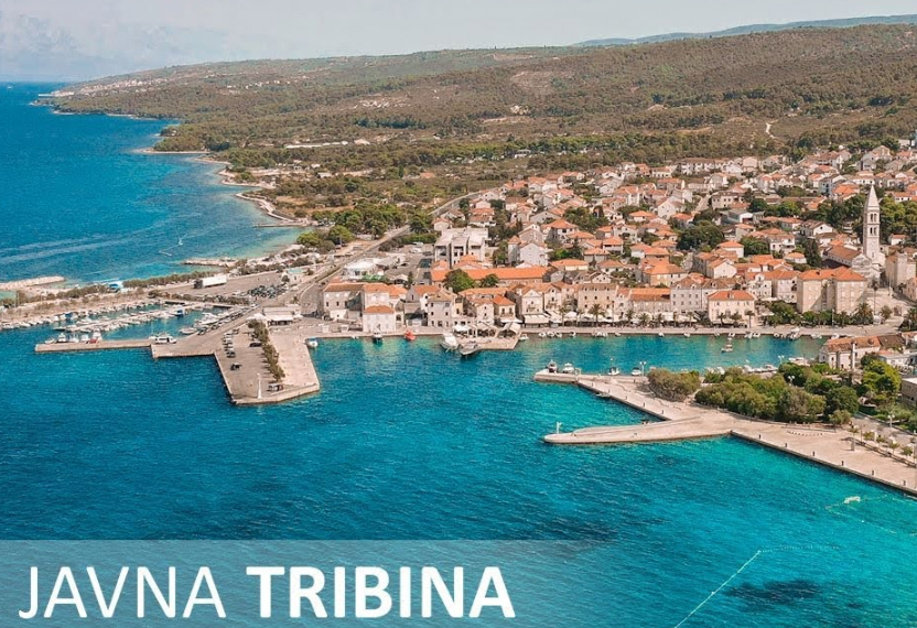 Ilustrativna fotografija Supetra iz zraka